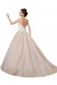 Online Avorio & Champagne Abito da ballo Innamorato Tulle Pizzo Abiti da sposa