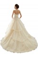 Online Avorio & Champagne Abito da ballo Innamorato Tulle Pizzo Abiti da sposa
