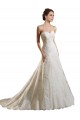 Online Avorio & Champagne Linea A Innamorato Tulle Pizzo Abiti da sposa