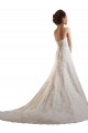 Online Avorio & Champagne Linea A Innamorato Tulle Pizzo Abiti da sposa