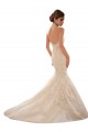 Online Avorio & Champagne Stile sirena Innamorato Tulle Pizzo Abiti da sposa