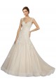 Online Avorio & Champagne Stile sirena Innamorato Tulle Pizzo Abiti da sposa