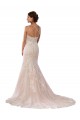 Online Avorio & Champagne Stile sirena Sottili Pizzo Boho Abiti da sposa