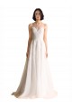 Online Avorio Linea A Illusione Tulle Abiti da sposa