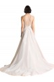 Online Avorio Linea A Illusione Tulle Abiti da sposa