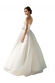 Online Avorio Linea A Senza spalline Chiffona Abiti da sposa