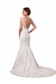 Online Avorio Stile sirena Innamorato Pizzo Abiti da sposa