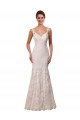 Online Avorio Stile sirena Innamorato Pizzo Abiti da sposa