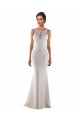 Online Avorio Stile sirena Innamorato Sweep treno Pizzo Crespo Elastico Abiti da sposa