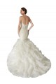 Online Avorio Stile sirena Innamorato Tulle Abiti da sposa