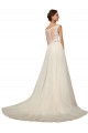 Online Avorio Stile sirena Innamorato Tulle Pizzo Abiti da sposa
