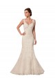 Online Avorio Stile sirena Innamorato Tulle Pizzo Abiti da sposa