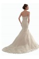 Online Avorio Stile sirena Innamorato Tulle Pizzo Classico Abiti da sposa