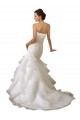 Online Bianco Stile sirena Innamorato Tulle Abiti da sposa