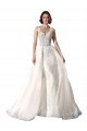 Online Bianco Stile sirena Innamorato Tulle Pizzo Abiti da sposa
