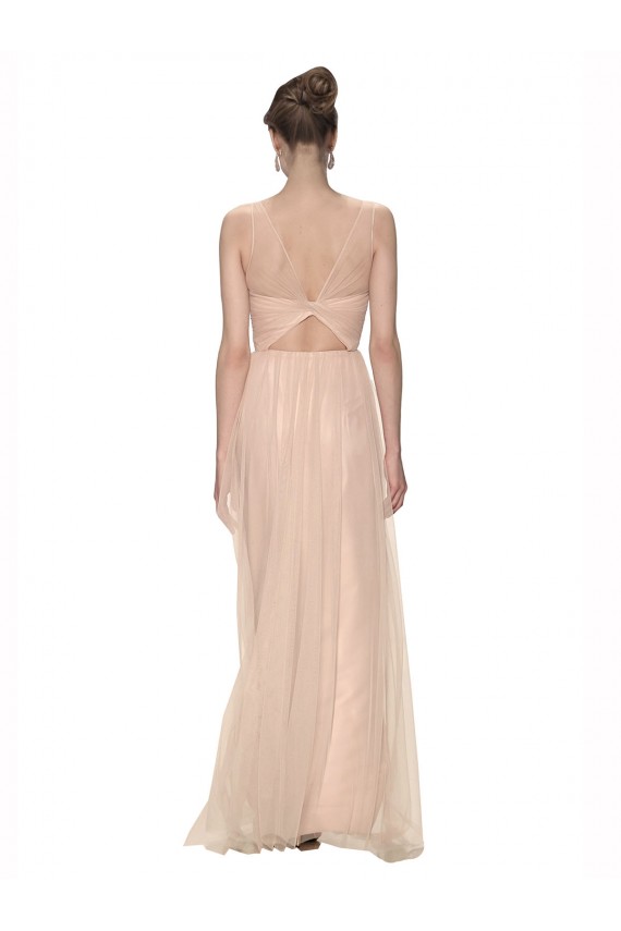 Online Blush 95 Tubino Illusione Innamorato Tulle Lunga Abiti da damigella donore