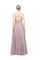 Online Light Lilac Linea A Innamorato Tulle Pizzo Lunga Abiti da damigella donore