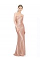 Online Oro rosa Linea A Innamorato Paillettes Lunga Formali Abiti da damigella donore / Abiti da sera / Abiti da ballo