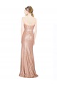 Online Oro rosa Linea A Innamorato Paillettes Lunga Formali Abiti da damigella donore / Abiti da sera / Abiti da ballo