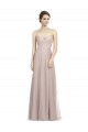 Online Vintage Rose Linea A Innamorato Tulle Lunga Abiti da damigella donore